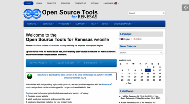 llvm-gcc-renesas.com