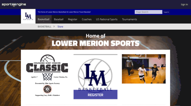 lmbasketball.com