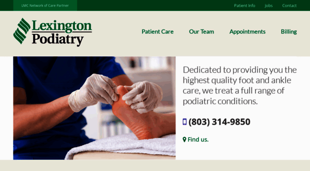 lmclexingtonpodiatry.com