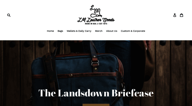 lmleathergoods.com