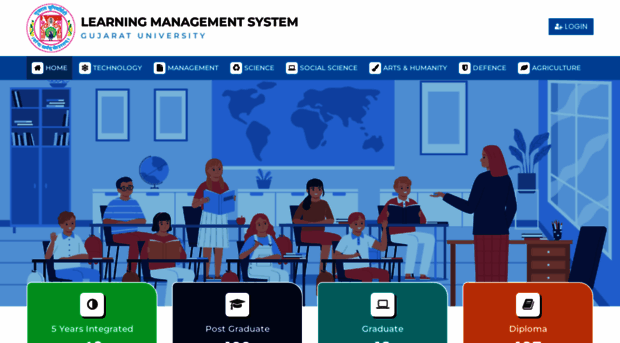 lms.gujaratuniversity.ac.in