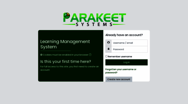 lms.parakeetsystems.com