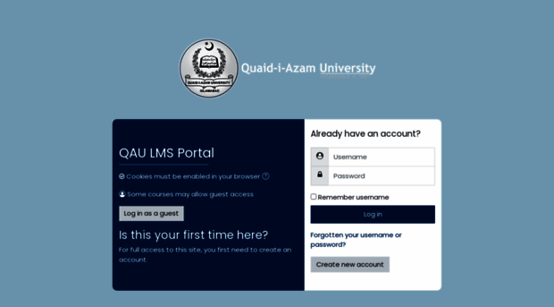 lms.qau.edu.pk