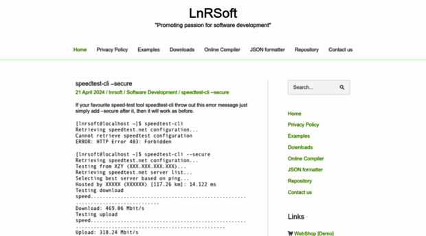 lnrsoft.com