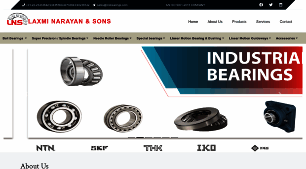 lnsbearings.com