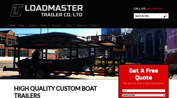 loadmasterboattrailer.com