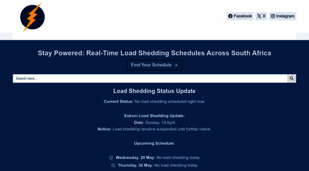 loadshedalerts.co.za