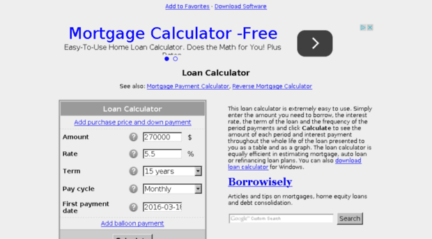loancalculator.ws