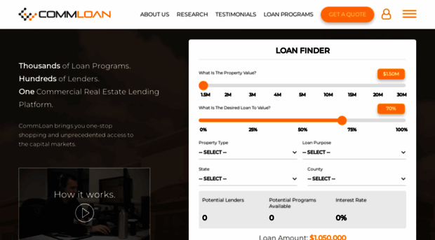 loanfinder.commloan.com