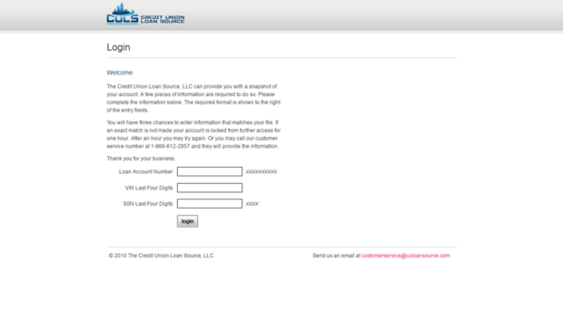 loaninfo.culsllc.com