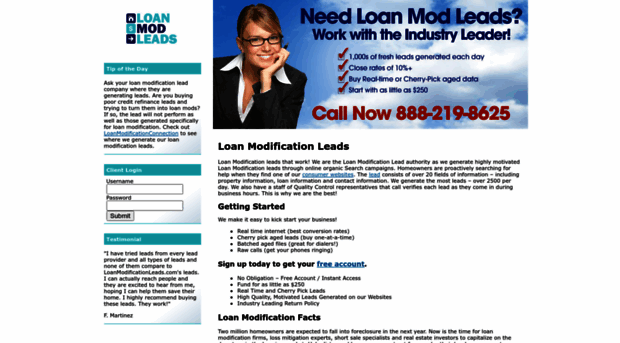 loanmodificationleads.com