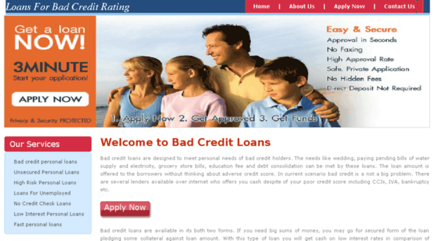 loans4badcreditrating.com