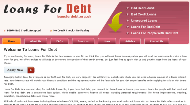 loansfordebt.org.uk