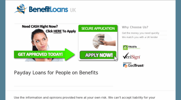 loansforpeopleonbenefitsnow.co.uk