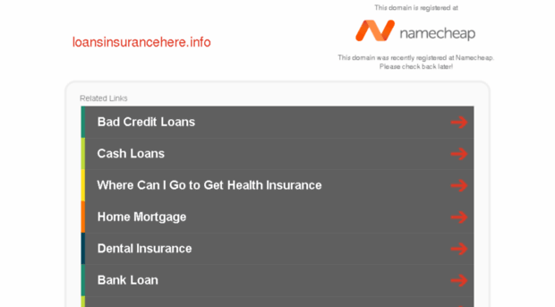 loansinsurancehere.info