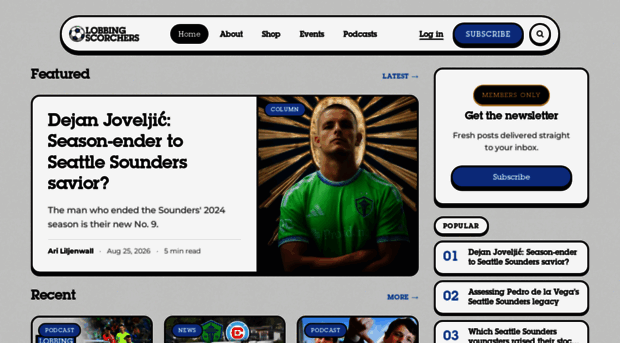 lobbingscorchers.com