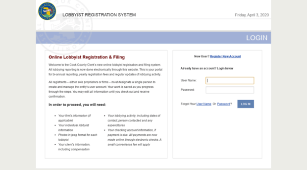 lobbyist.cookcountyclerk.com