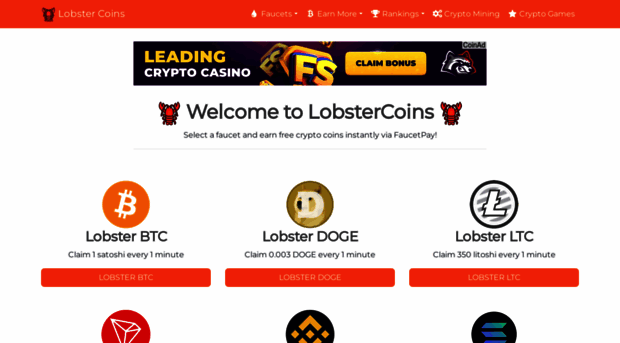 lobstercoins.com