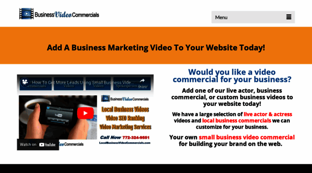 localbusinessvideocommercials.com