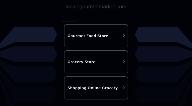 localegourmetmarket.com