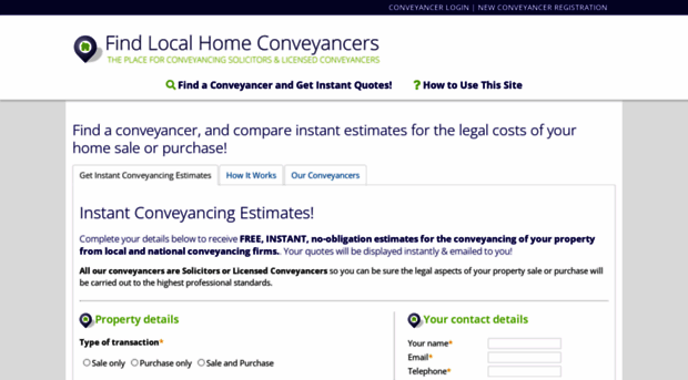 localhomeconveyancing.co.uk