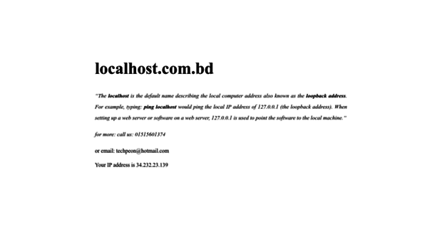 localhost.com.bd