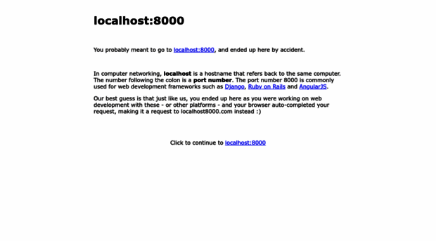 localhost8000.com