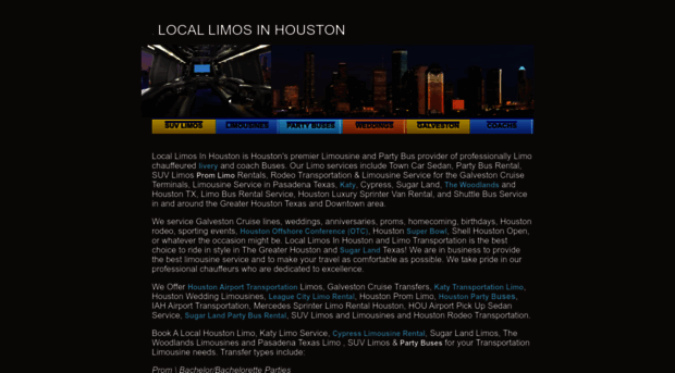 locallimosinhouston.com