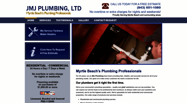 localmyrtlebeachplumbers.com