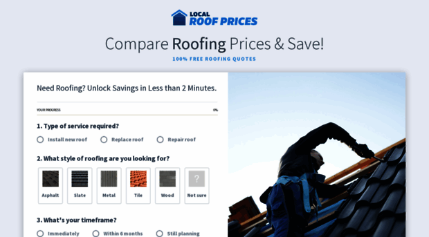 localroofprices.com