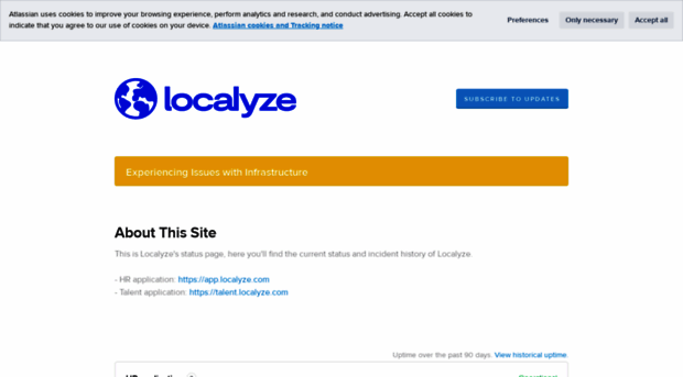 localyze.statuspage.io