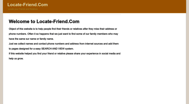 locate-friend.com