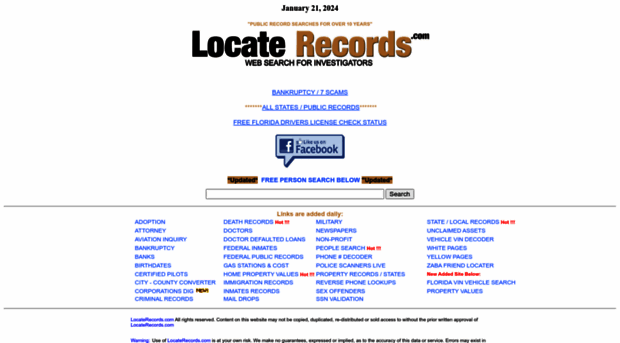 locaterecords.com