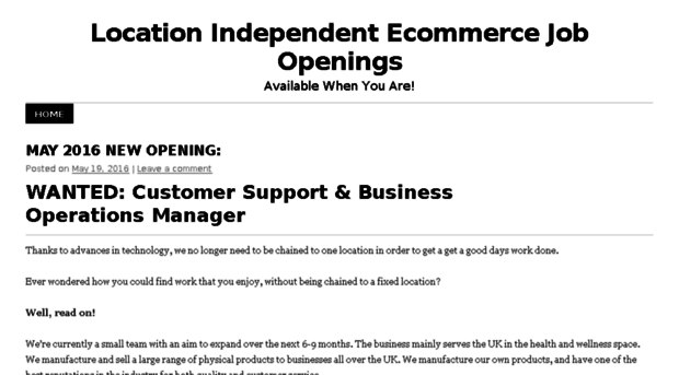 locationindependentecommercejob.com