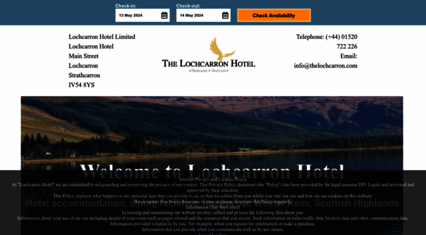 lochcarronhotel.com