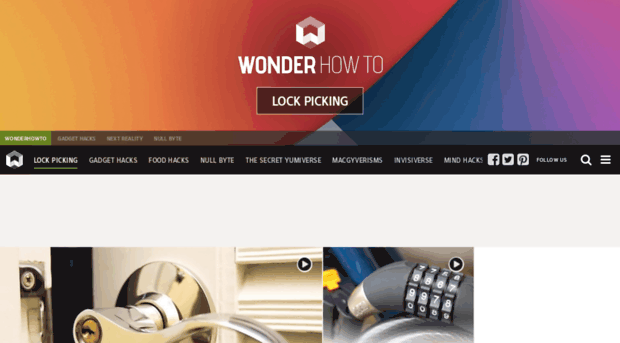 lock-picking.wonderhowto.com