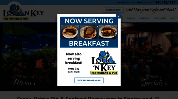 lockandkeyrestaurant.com