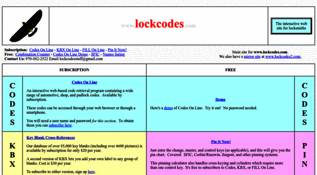 lockcodes.com