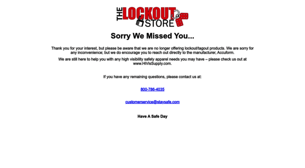 lockoutstore.com