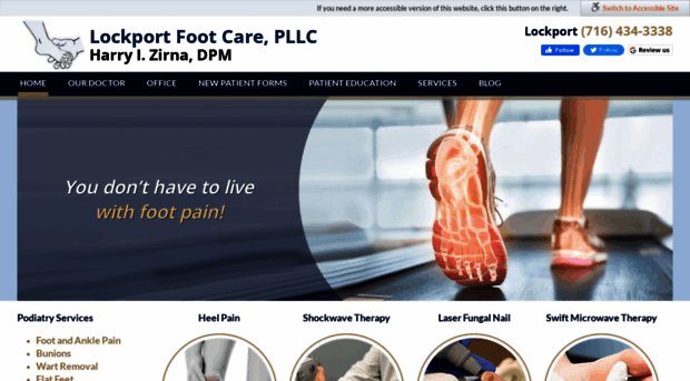 lockportfootcare.biz