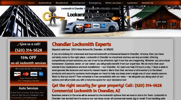 locksmithinchandler.com