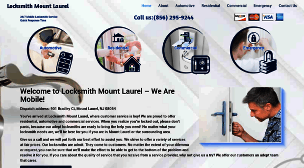 locksmithmountlaurel.com