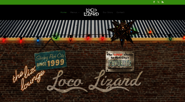 locolizardcantina.com