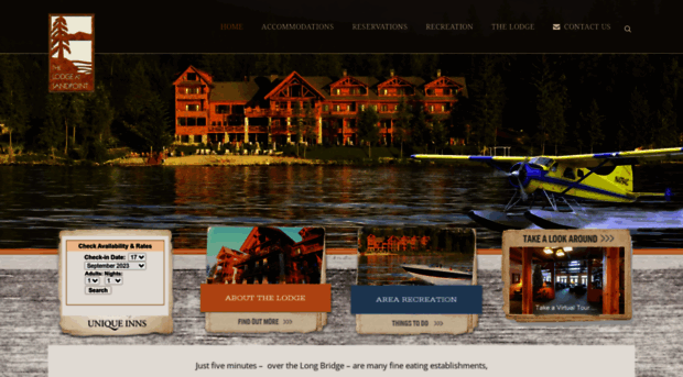 lodgeatsandpoint.com