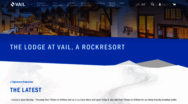 lodgeatvail.rockresorts.com