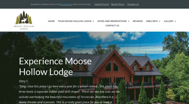 lodgesatthepines.com