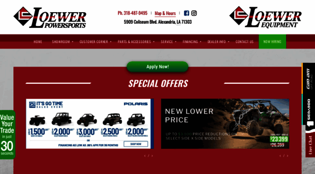 loewerpowersports.com