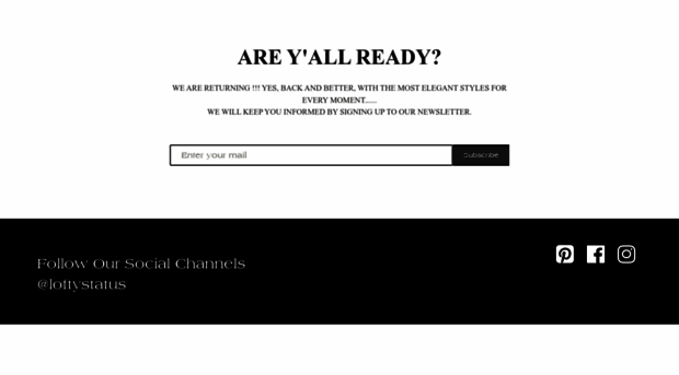 loftystatus.com