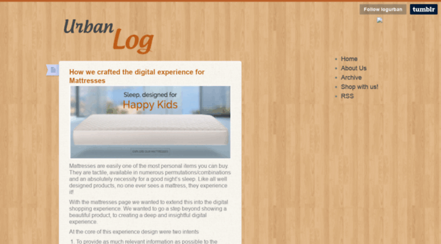 log.urbanladder.com