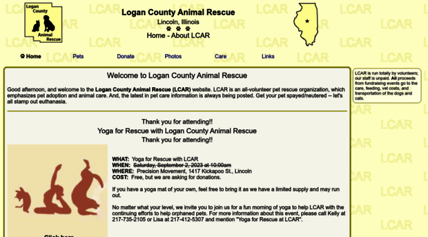 logancountyanimalrescue.com